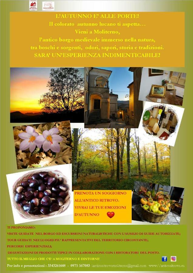 L'Antico Ritrovo Bed & Breakfast Moliterno Eksteriør bilde
